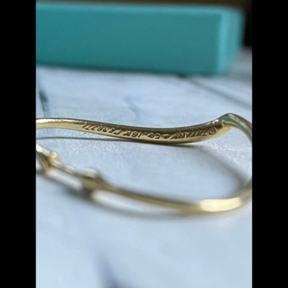 TIFFANY & CO. Yellow Gold Earrings - Picture 9 of 11